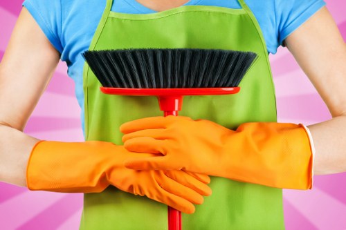 Cleaning equipment used for hard floor cleaning in Wimbledon