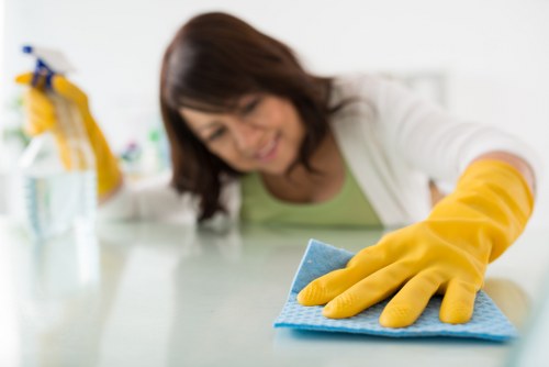 Deep cleaning service in a Wimbledon property